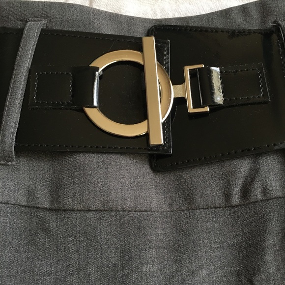 High waisted gray pencil skirt - XS - Picture 3 of 8